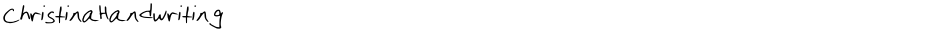 ChristinaHandwritingDemo