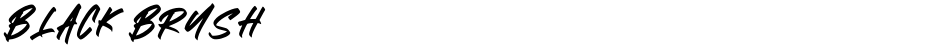 BLACK BRUSHDemo