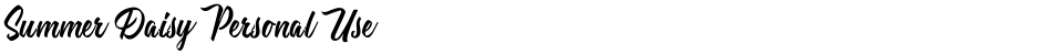 Summer Daisy Personal UseDemo