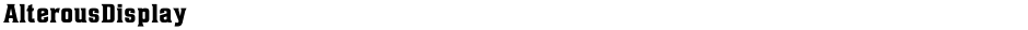 AlterousDisplayDemo