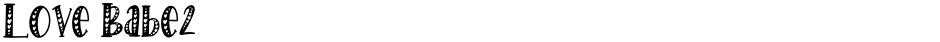 Love Babe2Demo