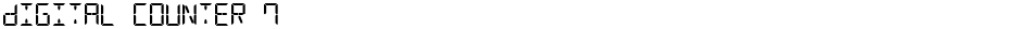 Digital Counter 7Demo