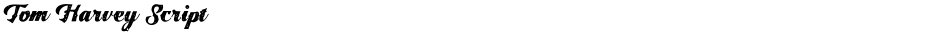 Tom Harvey ScriptDemo