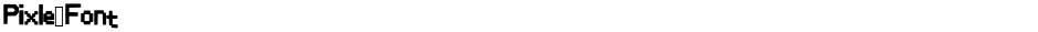 Pixle_FontDemo
