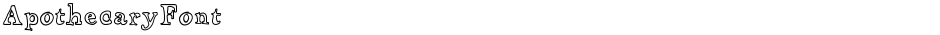 ApothecaryFontDemo