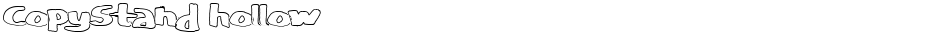 CopyStand hollowDemo