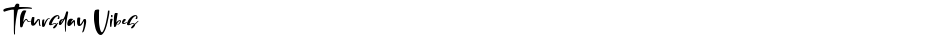 Thursday VibesDemo