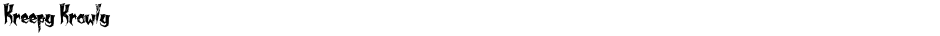 Kreepy KrawlyDemo