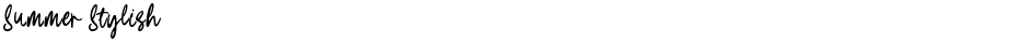 Summer StylishDemo