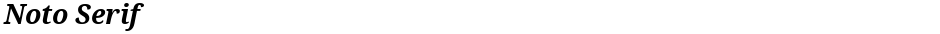 Noto SerifDemo