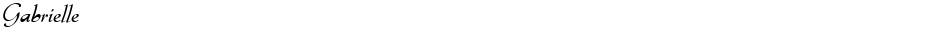 GabrielleDemo