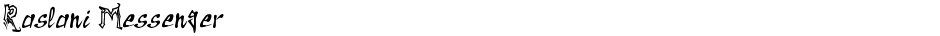 Raslani MessengerDemo