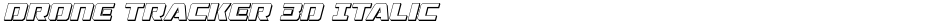 Drone Tracker 3D ItalicDemo