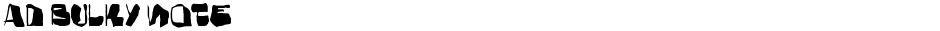 AD Bulky NoteDemo