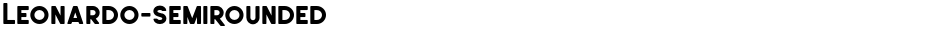 Leonardo-SemiRoundedDemo