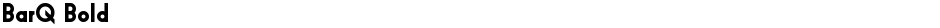 BarQ BoldDemo