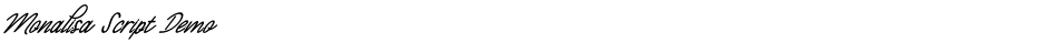 Monalisa Script DemoDemo