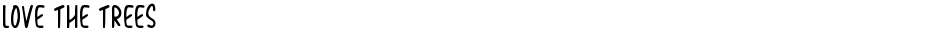 Love The TreesDemo