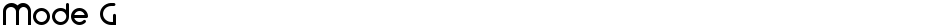 Mode GDemo