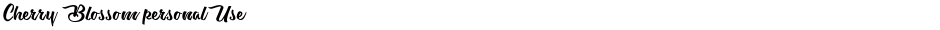 Cherry Blossom personal UseDemo