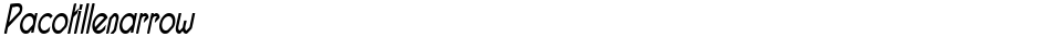 PacotillenarrowDemo