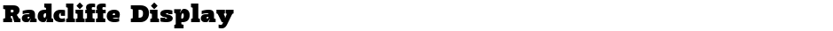 Radcliffe DisplayDemo