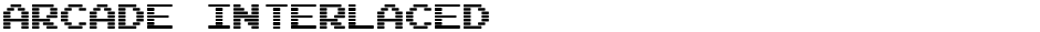 Arcade InterlacedDemo