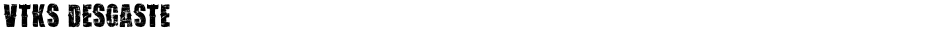 Vtks DesgasteDemo