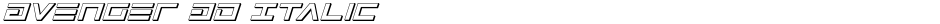 Avenger 3D ItalicDemo
