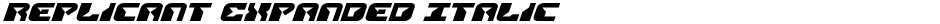 Replicant Expanded ItalicDemo