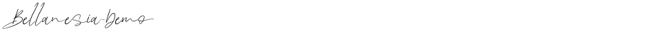 Bellanesia-DemoDemo