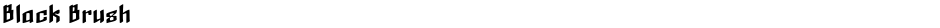 Black BrushDemo