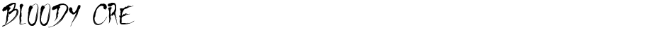 BLOODY CREDemo