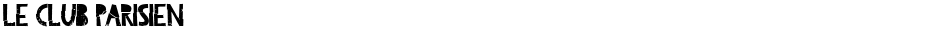 Le Club ParisienDemo