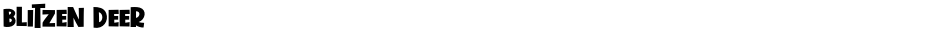 Blitzen DeerDemo