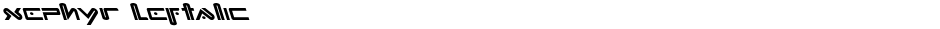 Xephyr LeftalicDemo