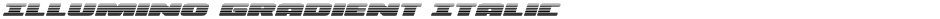 Illumino Gradient ItalicDemo