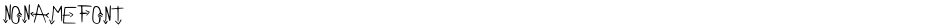 NoNameFontDemo