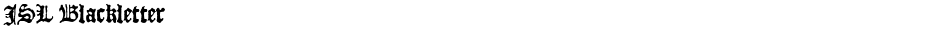 JSL BlackletterDemo