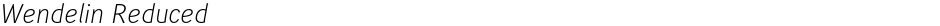 Wendelin ReducedDemo