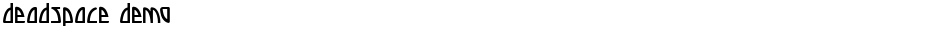 Deadspace DEMODemo