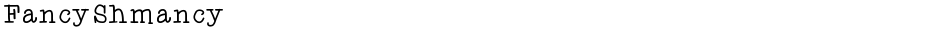 FancyShmancyDemo