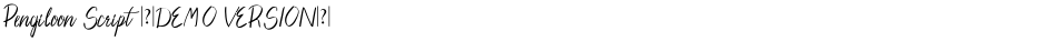 Pengiloon Script (DEMO VERSION)Demo