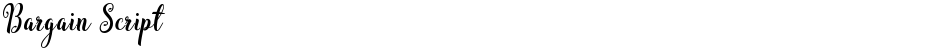 Bargain ScriptDemo