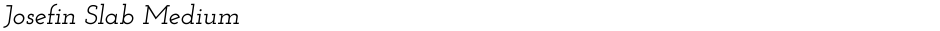 Josefin Slab MediumDemo