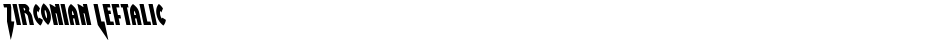 Zirconian LeftalicDemo