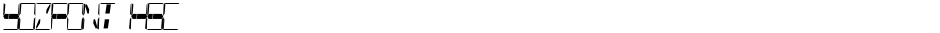 YOzFont14sCDemo