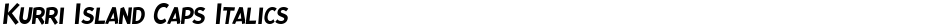 Kurri Island Caps ItalicsDemo