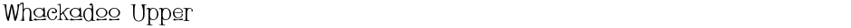 Whackadoo UpperDemo
