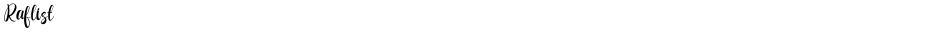RaflistDemo